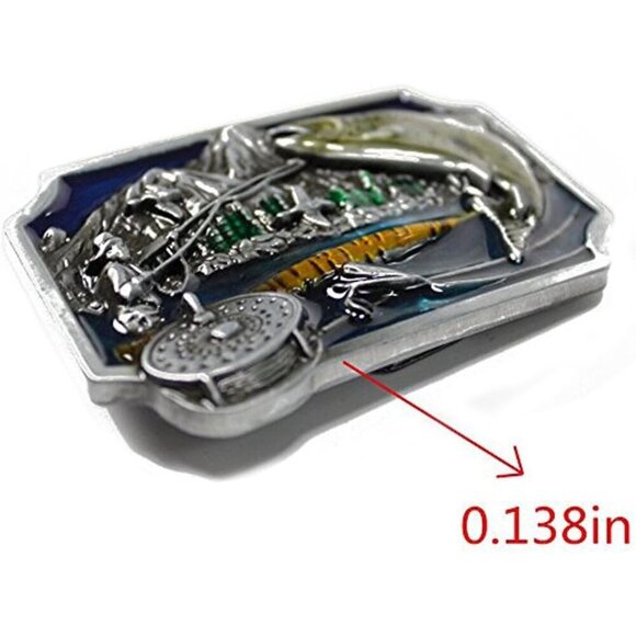 ❤️ Vintage Style American Cowboy Fashion Western Belt Buckles For Men - Picture 3 of 6